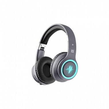 Наушники Defender FreeMotion B571 Bluetooth LED Gray (63571) (16789)
