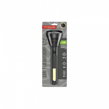 Фонарь TITANUM 400Lm Black (TLF-T22) (22399)