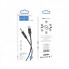 Аудіокабель HOCO UPA19 Type-C  to 3.5mm male, nylon braid, 1m, Black (6931474759948) (19699)
